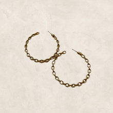 Load image into Gallery viewer, Chain Hoops