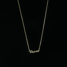 Load image into Gallery viewer, Gold Dipped Zodiac Necklace