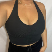 Load image into Gallery viewer, Ribbed Halter Top
