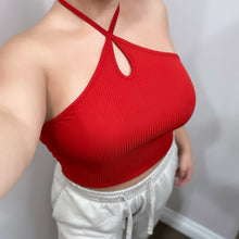 Load image into Gallery viewer, Keyhole Front Tank Top
