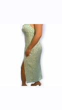 Load image into Gallery viewer, Light Green Flower Dress
