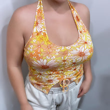 Load image into Gallery viewer, Front Ruching Halter Top
