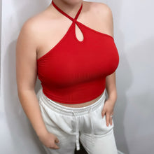 Load image into Gallery viewer, Keyhole Front Tank Top
