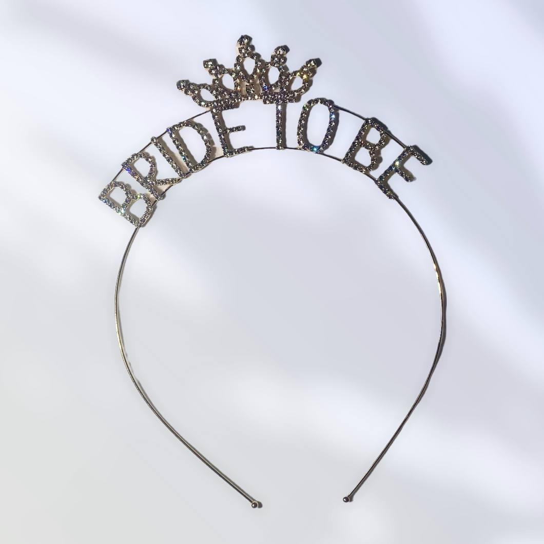 Bride to Be Crystal Headband